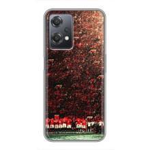 Чехол Манчестер Юнайтед для ВанПлас Норд СЕ 2 5G (AlphaPrint) (фанаты Манчестер Юнайтед)