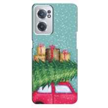 Чехол Новогодняя Елка на OnePlus Nord CE 2 (5G) (IV2201) (Новогодние подарки)