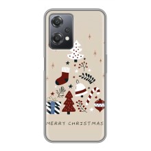 Чехол Санта Клаус для OnePlus Nord CE 2 (5G) (IV2201) (Merry Christmas)