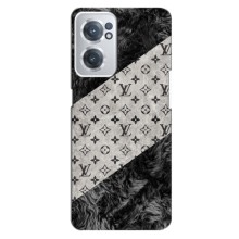 Чехол Стиль Louis Vuitton на OnePlus Nord CE 2 (5G) (IV2201) (LV на белом)