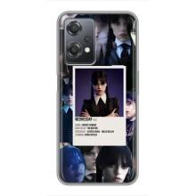 Чехлы Венсдей на OnePlus Nord CE 2 (5G) (IV2201) Уэнсдей (AlphaPrint) (коллаж Уэнздей)