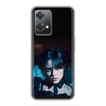 Чехлы Венсдей на OnePlus Nord CE 2 (5G) (IV2201) Уэнсдей (AlphaPrint) (взгляд Уэнздей)