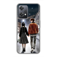 Чехол с дизайном Венздей 2 на OnePlus Nord CE 2 (5G) (IV2201) – Уэнсдей и Тайлер