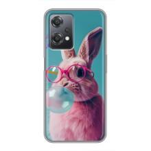 Чохол з принтом стильні тварини для ВанПлас Норд СЕ 2 (5Г) (IV2201) – Кролик в окулярах