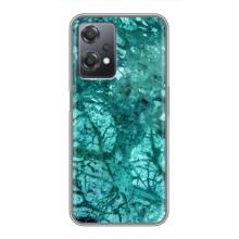 Чохли з тематикою "Мрамор" на ВанПлас Норд СЕ 2 (5G) (Зелений мрамор)