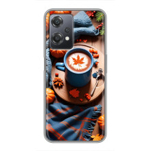 Чохол з унікальним дизайном 'Осінь з кавою' для OnePlus Nord CE 2 (5G) (IV2201) – Кава і гарбузики
