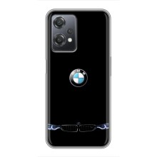 Силиконовый бампер с картинкой машины на OnePlus Nord CE 2 (5G) (IV2201) (Черный BMW)