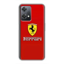 Силіконовий бампер з картинкою машини на OnePlus Nord CE 2 (5G) (IV2201) – Ferrari Logo