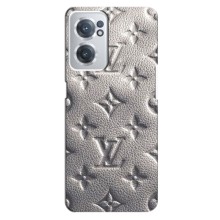 Текстурный Чехол Louis Vuitton для ВанПлас Норд СЕ 2 (5G) (Бежевый ЛВ)