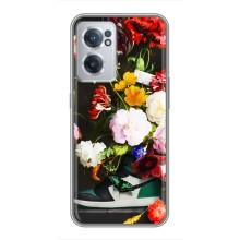 Бренднові Чохли для OnePlus Nord CE 2 Lite 5G - (PREMIUMPrint) (Nike цветы)