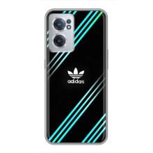 Чохли Адидас для OnePlus Nord CE 2 Lite 5G (AlphaPrint) – Адідас з полосами