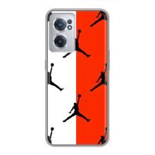 Чохли для OnePlus Nord CE 2 Lite 5G - з картинкою JORDAN (AlphaPrint) (Лого Джордан)