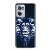 Чохол з картинкою ЛЕВ для OnePlus Nord CE 2 Lite 5G (VPrint) (Синій Лев)