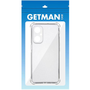 TPU чохол GETMAN Ease logo посилені кути Full Camera для OnePlus Nord CE 3 Lite – Прозорий