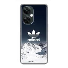 Чехлы Адидас для OnePlus Nord CE 3 Lite (AlphaPrint) (Адидас в горах)