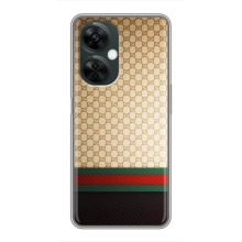 Чехлы Бренд GUCCI для OnePlus Nord CE 3 Lite (Фон Гуччи)