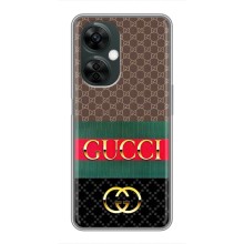 Чохли бренд ГУЧЧІ для OnePlus Nord CE 3 Lite (Стиль GUCCI)