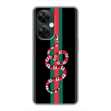 Чехлы Бренд GUCCI для OnePlus Nord CE 3 Lite (Змей Гуччи)