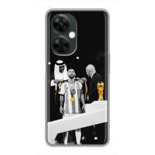 Чохли для OnePlus Nord CE 3 Lite (Leo чемпіон) (AlphaPrint) (Мессі коронований)