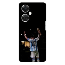 Чехлы Лео Месси Аргентина для OnePlus Nord CE 3 Lite (Лео Чемпион)