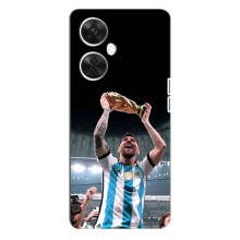 Чехлы Лео Месси Аргентина для OnePlus Nord CE 3 Lite (Счастливый Месси)