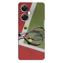 Чохли з прінтом Спортивна тематика для OnePlus Nord CE 3 Lite – Ракетки теніс