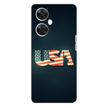 Чохол Прапор USA для OnePlus Nord CE 3 Lite – USA
