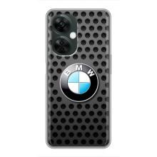 Чехол для ВанПлас Норд СЕ 3 Лайт - с принтом БМВ (AlphaPrint) (Знак БМВ)