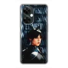 Чехлы Венсдей на OnePlus Nord CE 3 Lite Уэнсдей (AlphaPrint) (Уэнздей кошка)