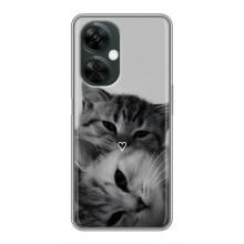 Чехол с рисунком кот на OnePlus Nord CE 3 Lite – Пара котов