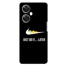 Силиконовый Чехол на OnePlus Nord CE 3 Lite с картинкой Nike (Later)