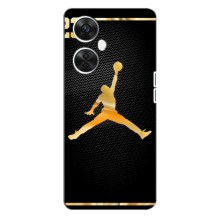 Силиконовый Чехол Nike Air Jordan на ВанПлас Норд СЕ 3 Лайт (Джордан 23)