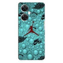 Силиконовый Чехол Nike Air Jordan на ВанПлас Норд СЕ 3 Лайт (Джордан Найк)