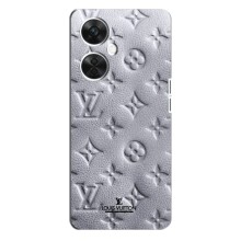 Текстурный Чехол Louis Vuitton для ВанПлас Норд СЕ 3 Лайт (Белый ЛВ)