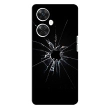 Текстурный Чехол для OnePlus Nord CE 3 Lite – Биток стекло