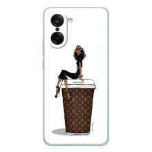 Чехлы Луи Витон для OnePlus Nord CE 5 (AlphaPrint - LOUIS VUITTON) (кофе LOUIS VUITTON)