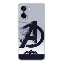 Чехлы с героями Марвел OnePlus Nord CE 5 (VPrint) – Команда А