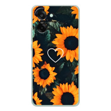 Чохли з картинкою Соняшників для Норд СЕ 5 – Сердчеко в соняшниках