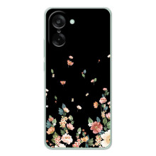 Чехол для Норд СЕ 5 - с принтом (Дизайнерские) (AlphaPrint) (Маленькие цветы)
