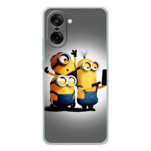 Чехол для Ребёнка на Норд СЕ 5 (VPrint) – Три миньона