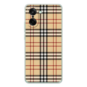Чехол с Брендами одежды на Норд СЕ 5 – Burberry стиль