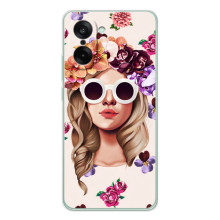 Чохол з картинкою Модні Дівчата OnePlus Nord CE 5 (Дівчина в окулярах)