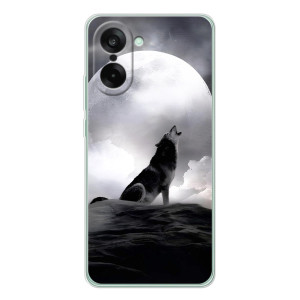 Чехол с Волком на OnePlus Nord CE 5 – Волк и луна