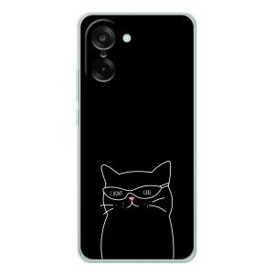 Чехол с рисунком кот на OnePlus Nord CE 5