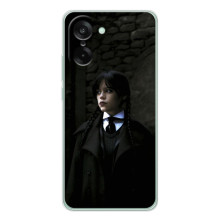 Чехол с дизайном Венздей 2 на OnePlus Nord CE 5 (Уэнсдей в костюме)