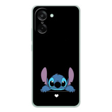 Чохол з принтом Стіч на OnePlus Nord CE 5 (Стіч на чорному)