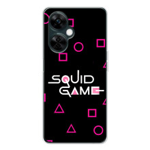 Чехол Гра в кальмара для OnePlus Nord CE 5 – Логотип игры кальмара