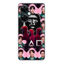 Чехол Гра в кальмара для OnePlus Nord CE 5 – Персонажи игры кальмара