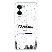 Рождественские, Праздничные Чехлы для Норд СЕ 5 (Рождество загружается)