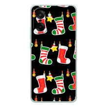 Силіконовий бампер на різдво для OnePlus Nord CE 5 (Різдвяні подарунки)